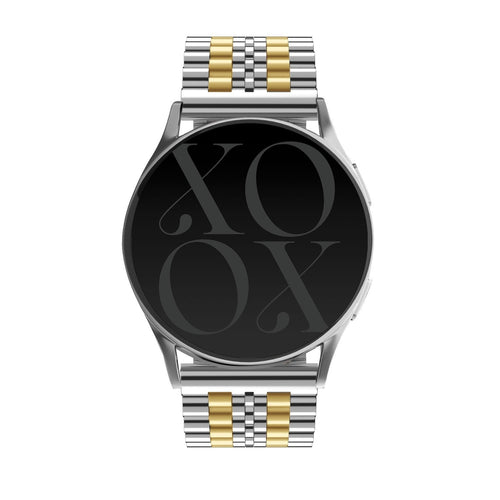 xoxo Wildhearts Polar Pacer stalen bandje (zilver/goud) 
