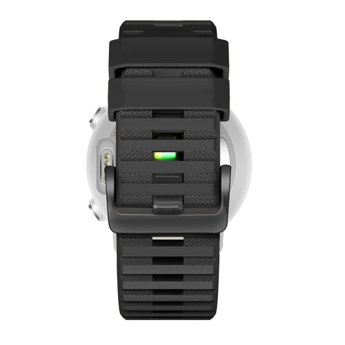 Bandz Garmin Tactix 7 Pro siliconen band met gesp (zwart)