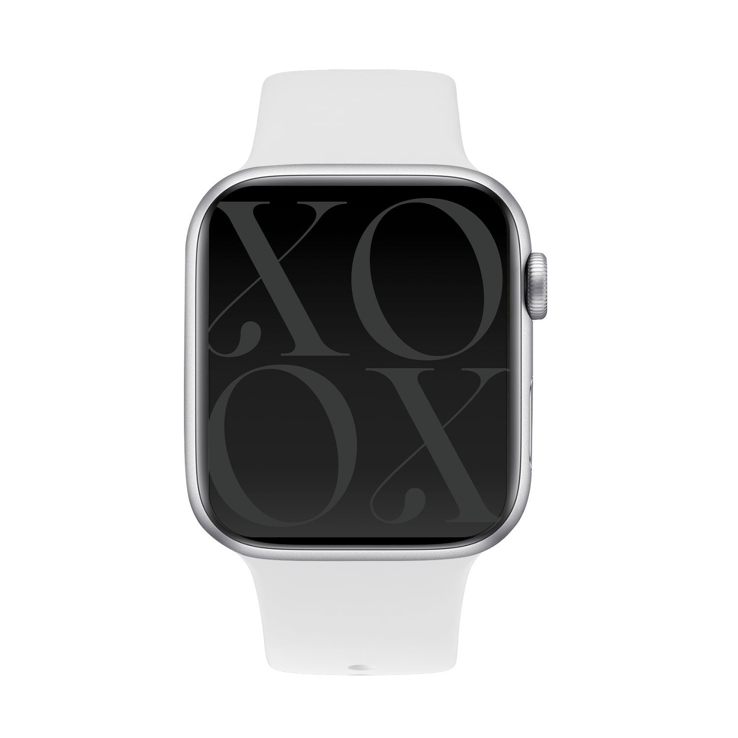 xoxo Wildhearts Apple Watch siliconen bandje (wit)