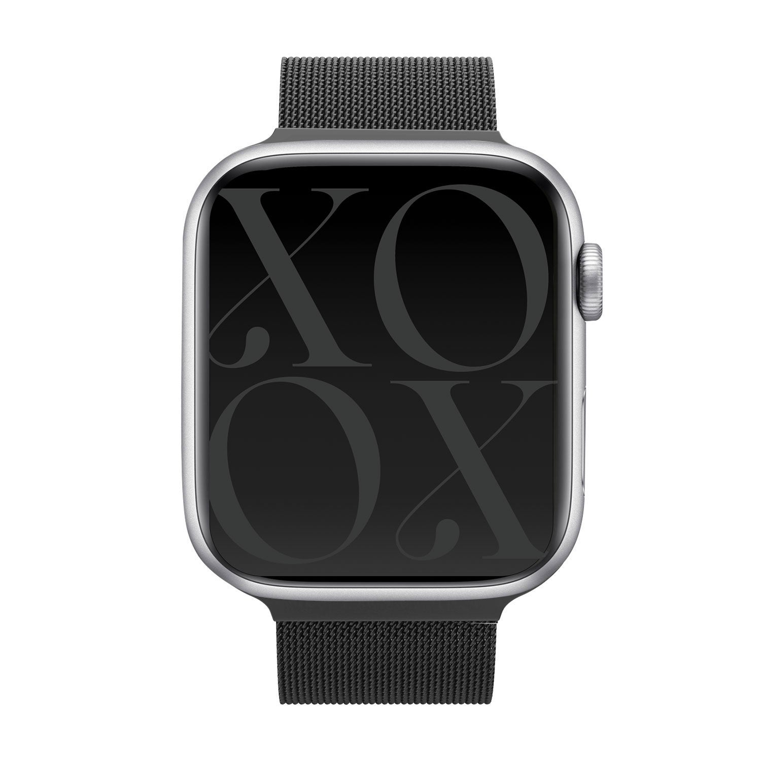 xoxo Wildhearts Apple Watch Milanese band (zwart)