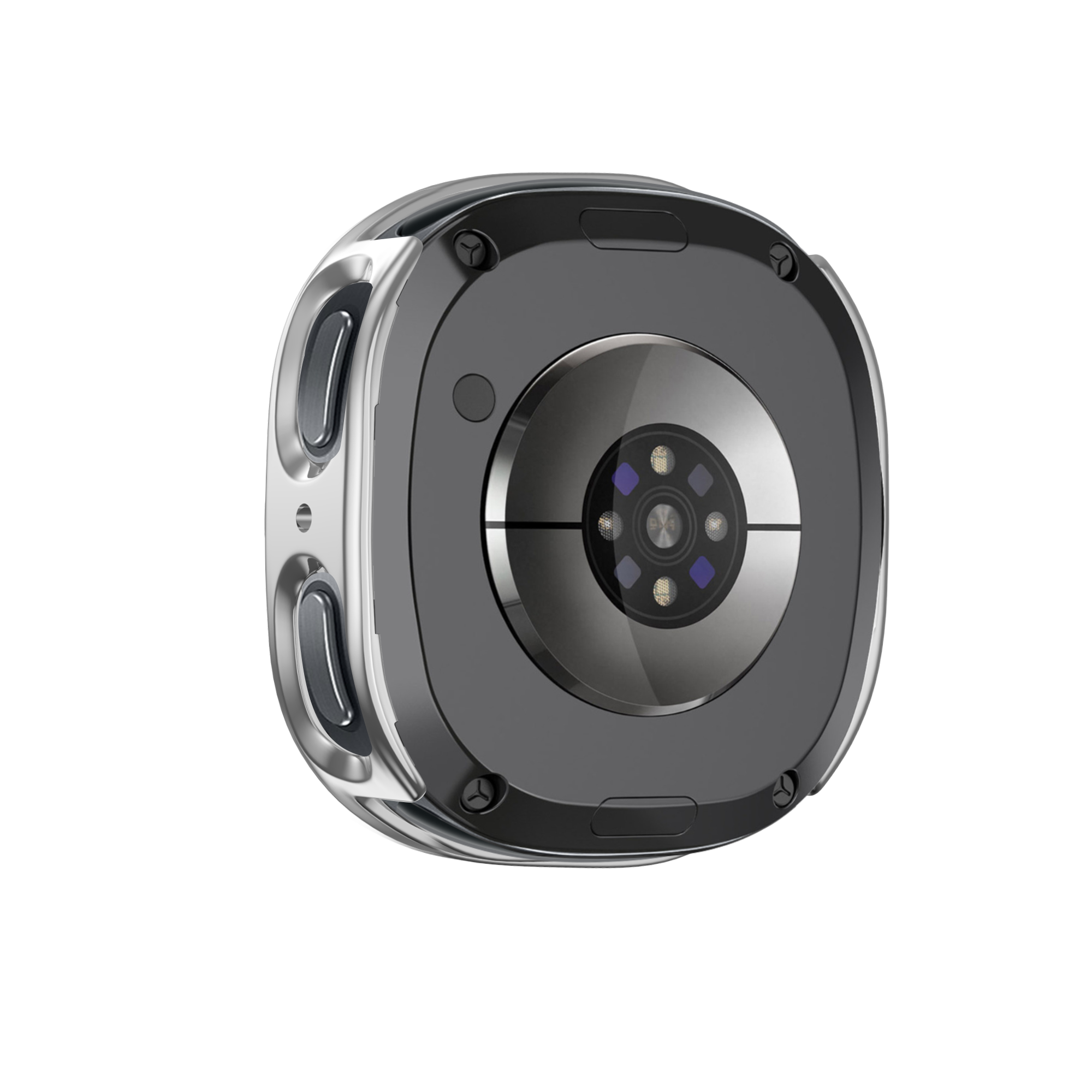 Samsung Galaxy Watch 8 - 40mm Diamond PC hoesje (zilver)