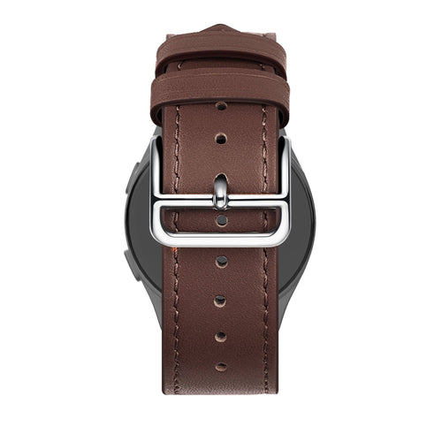 Bandz Suunto Run lederen band 'Deluxe' (bruin)