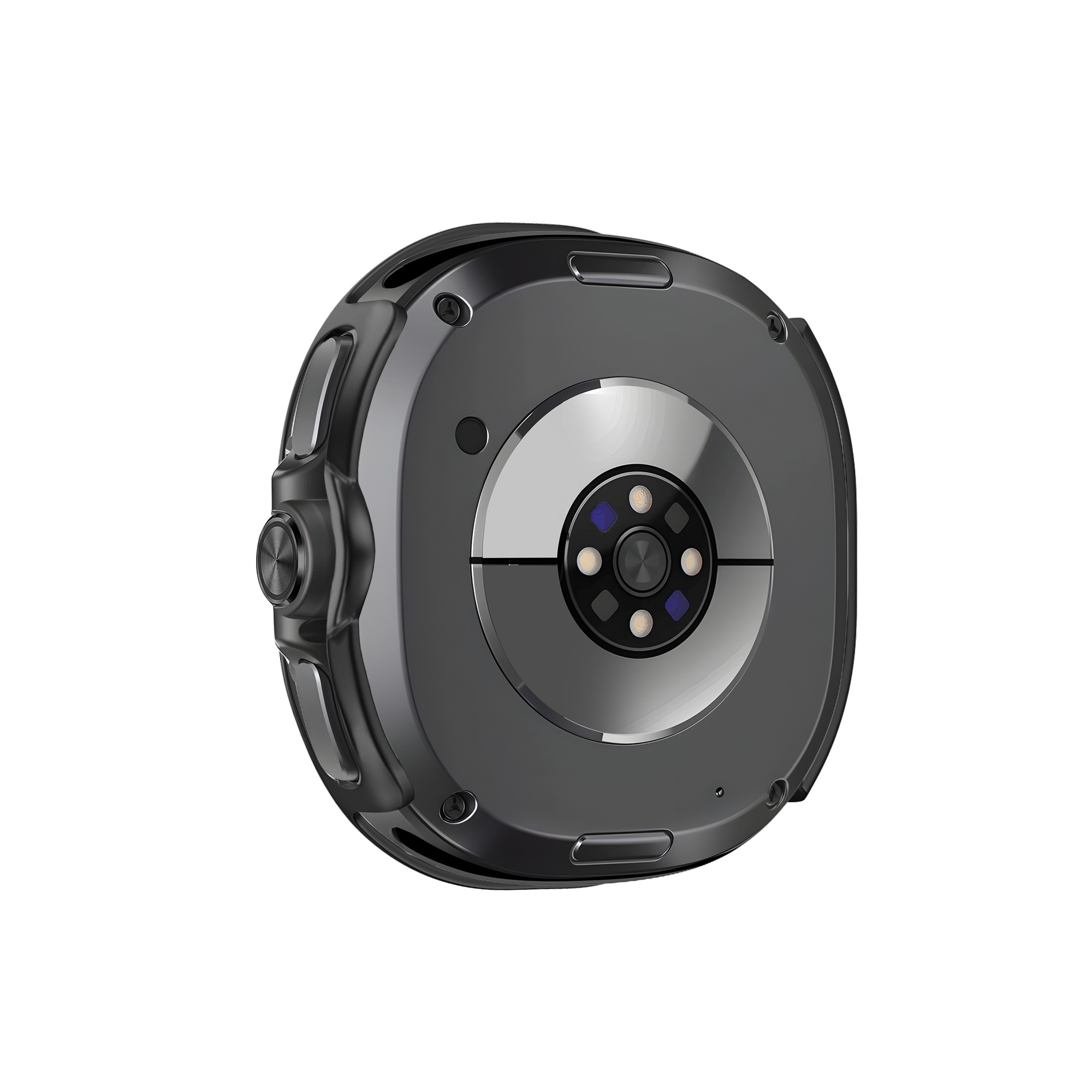 Bandz Samsung Galaxy Watch 8 Classic PC hoesje met glas (zwart)