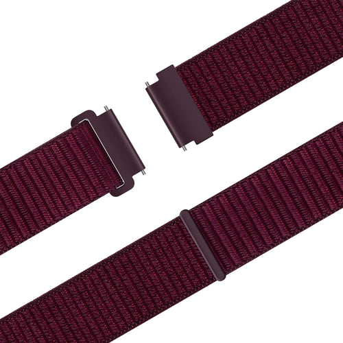 Bandz OnePlus Watch 3 - 43mm nylon band 'Easy fit' (plum)