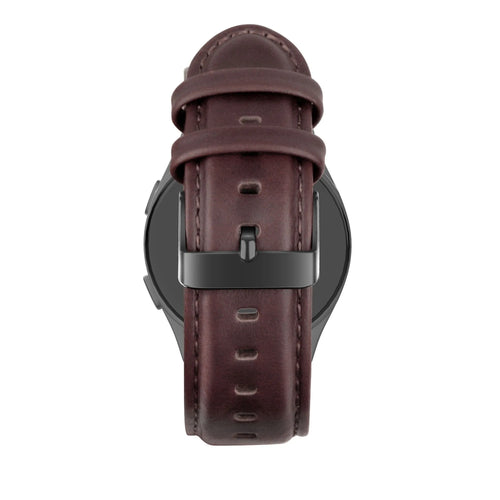 Bandz Levowatch Edgy Leather Strap 'Classic' (Dark Brown)