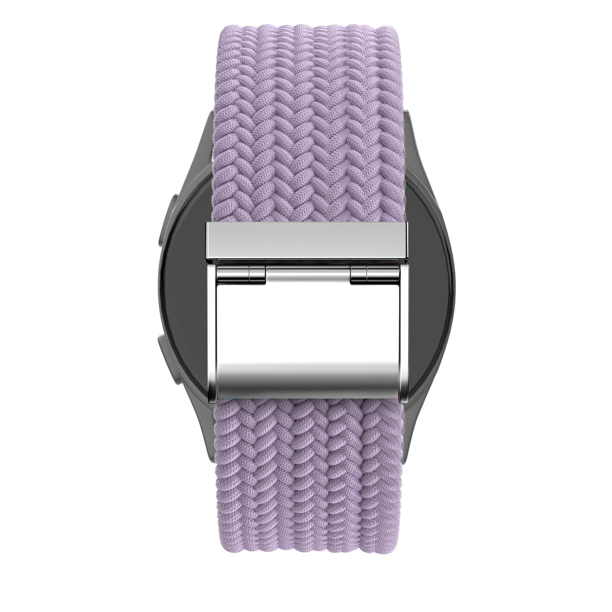 Bandz Garmin Approach S50 gevlochten nylon band (lichtpaars)
