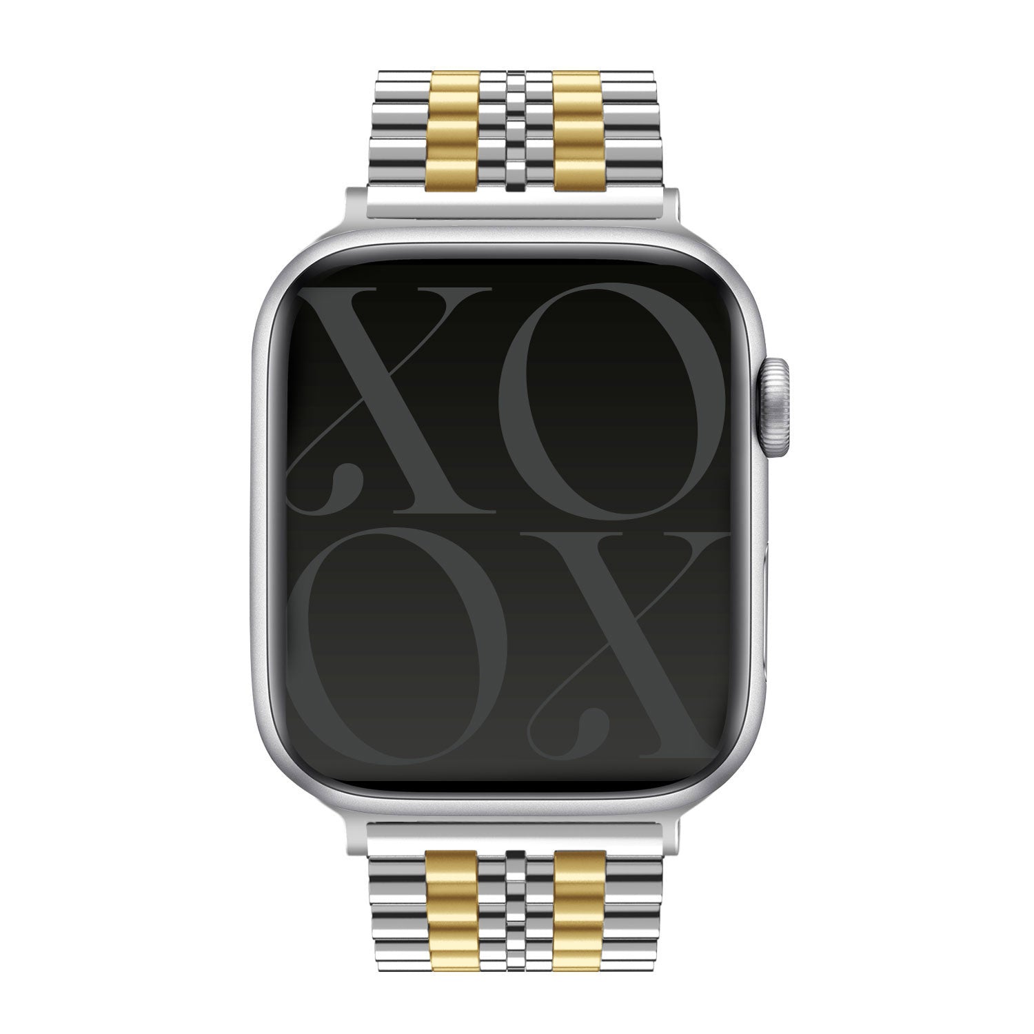xoxo Wildhearts Apple Watch stalen bandje (zilver/goud)