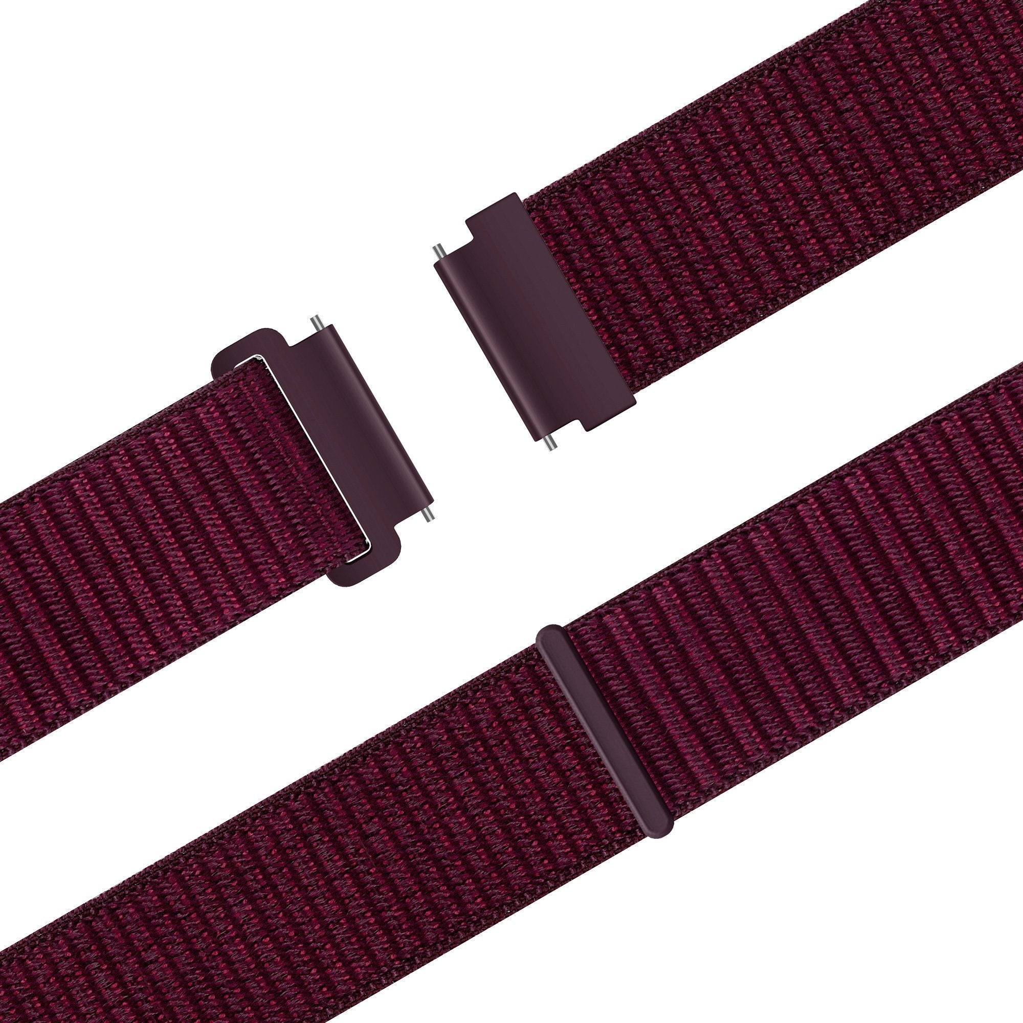 Bandz Oppo Watch X2 Mini nylon band 'Easy fit' (plum)