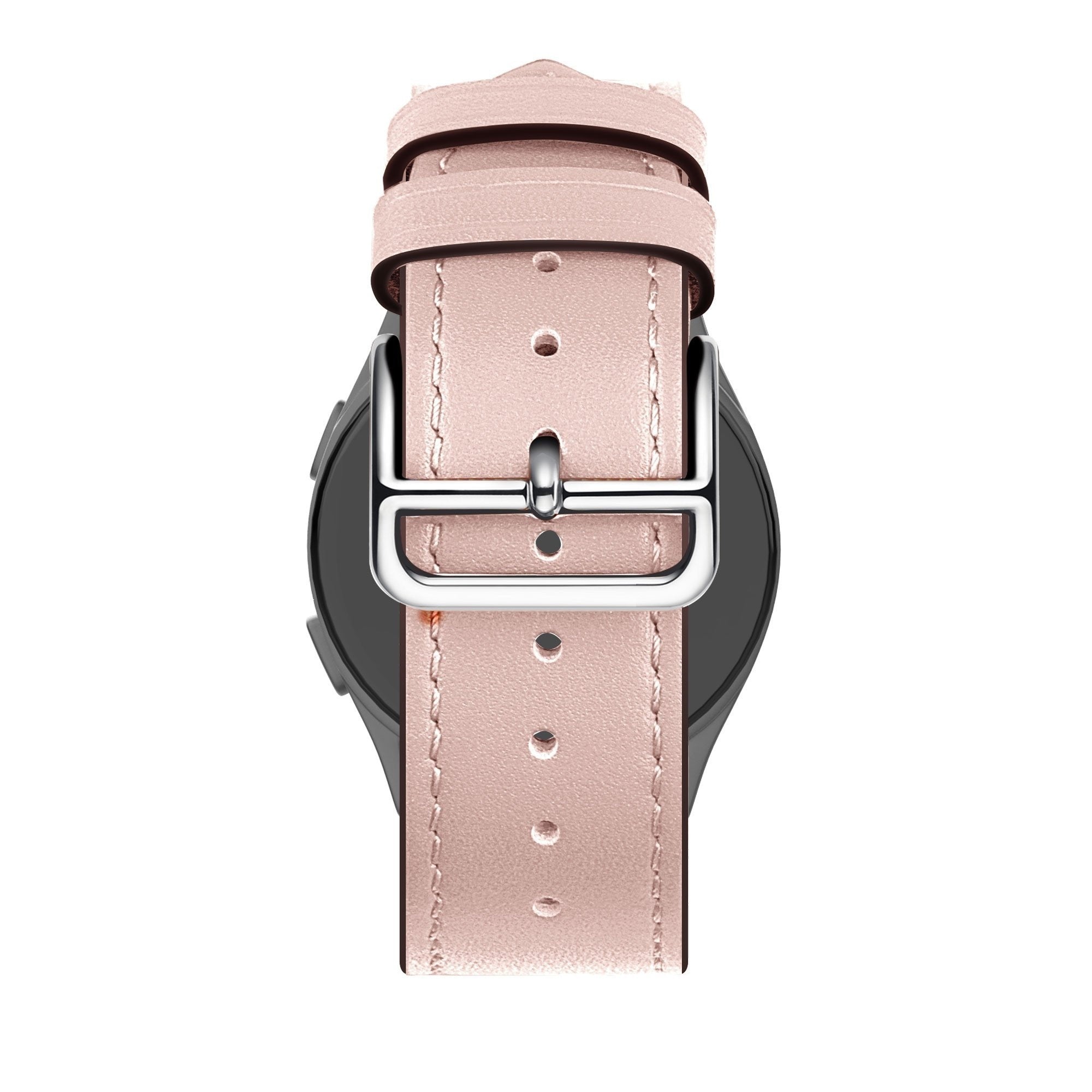 Bandz Amazfit Active 2 lederen band 'Deluxe' (roze)