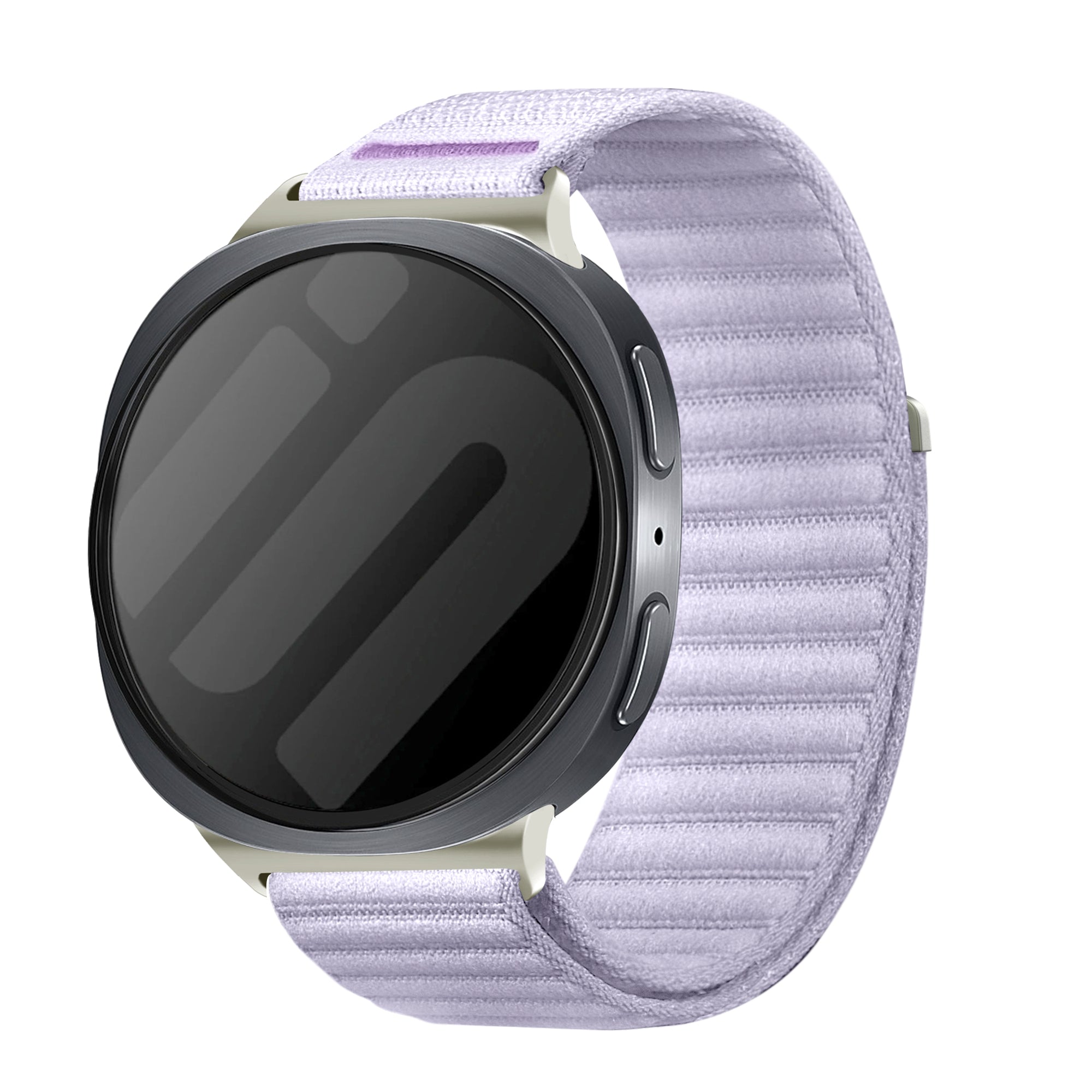 Samsung Galaxy Watch 8 - 44mm Wave Nylon Strap (Light Purple)