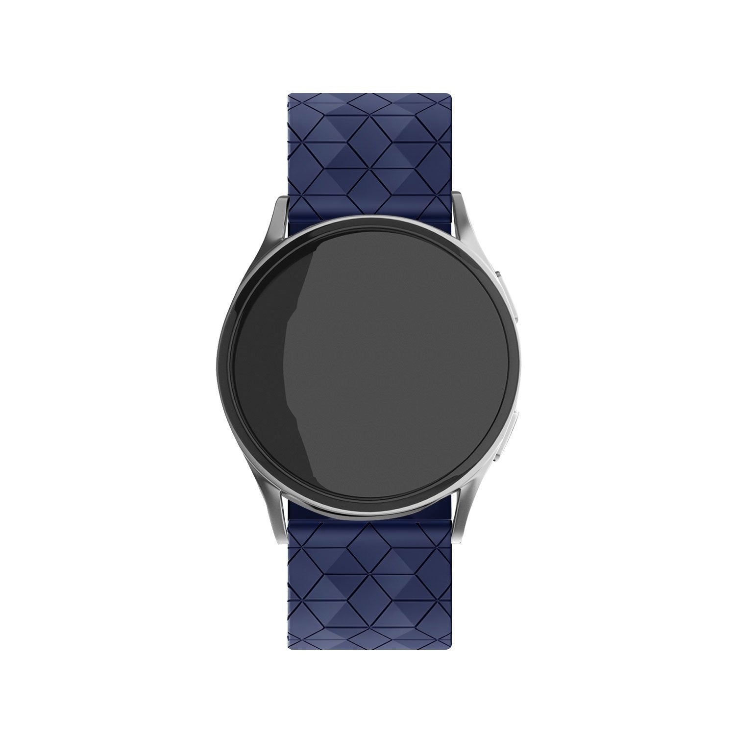 Oppo Watch X2 silicone hexa band (donkerblauw)