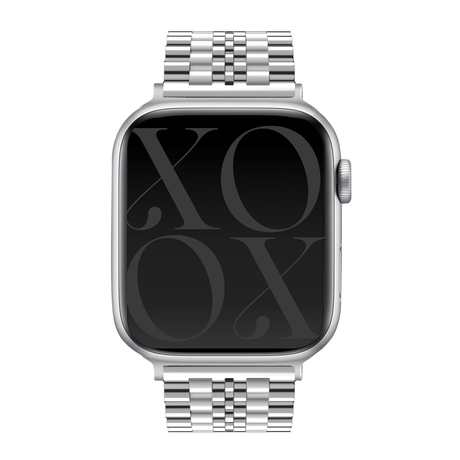xoxo Wildhearts Apple Watch stalen bandje (zilver)