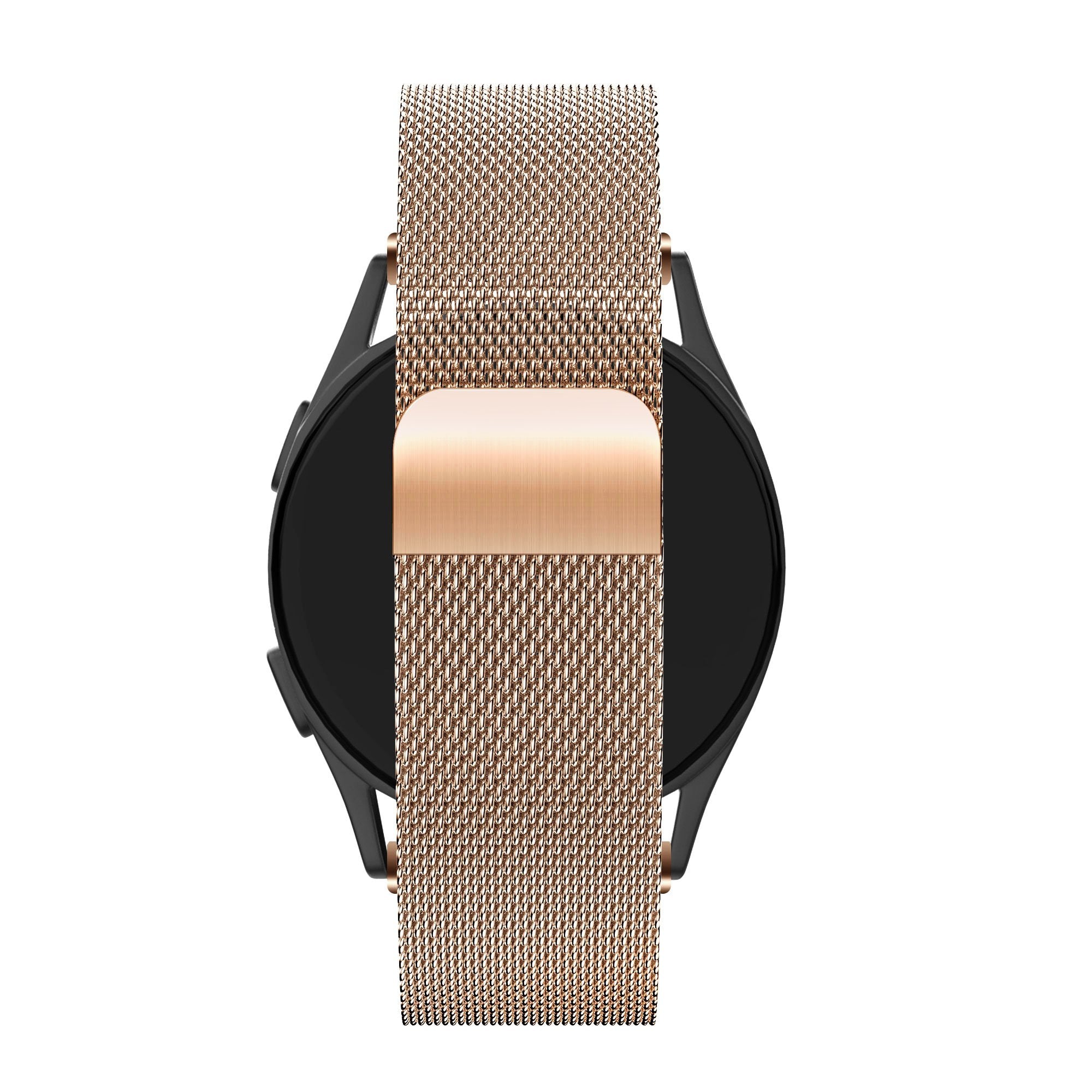 Bandz Garmin Forerunner 55 Milanese loop band (rosé goud)