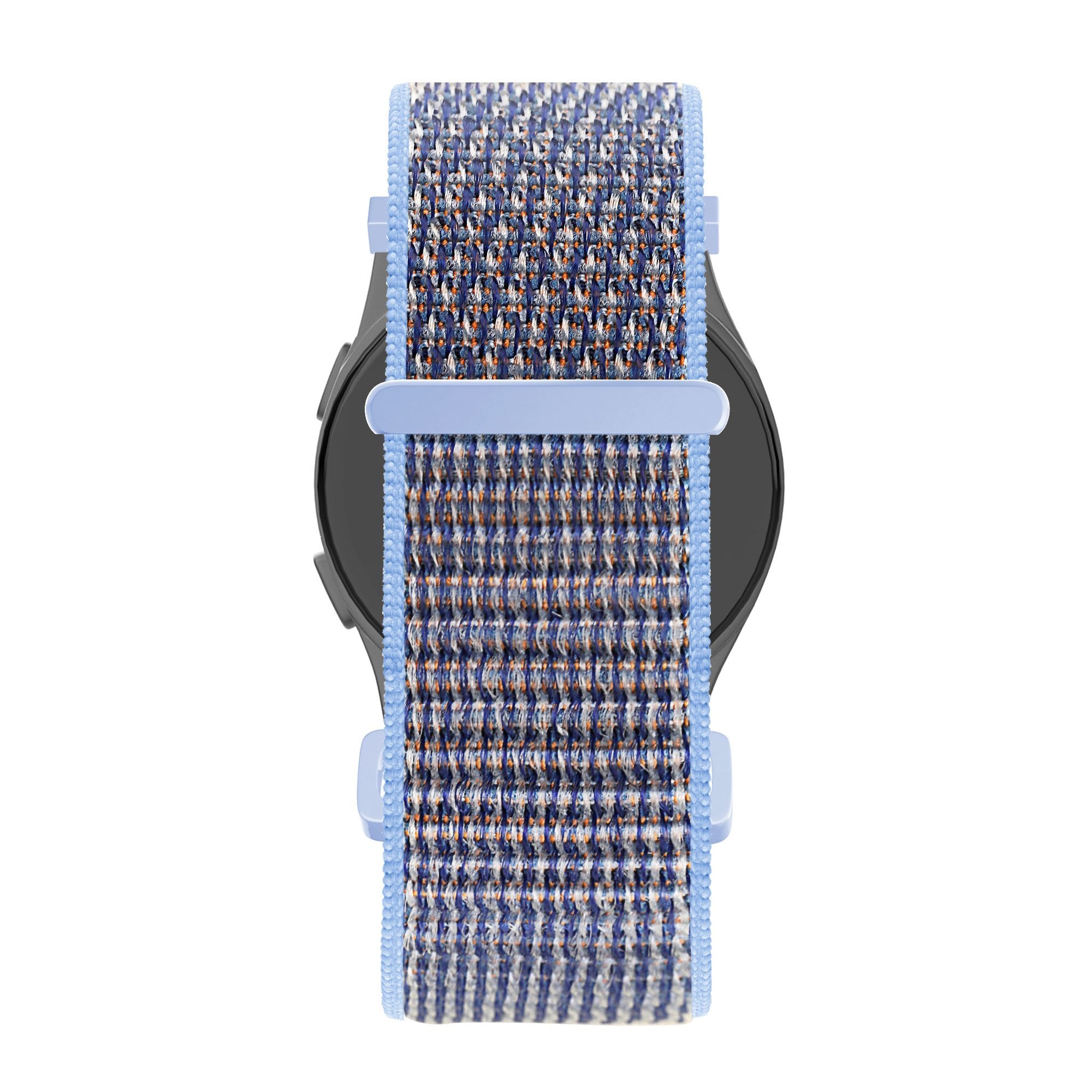 Bandz Garmin Venu 2 Plus nylon loop band (azure blauw)