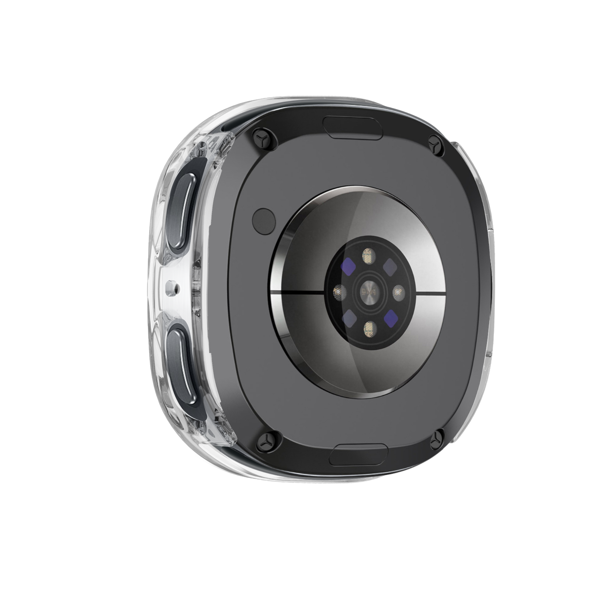 Samsung Galaxy Watch 8 - 40mm Diamond PC hoesje (transparant)