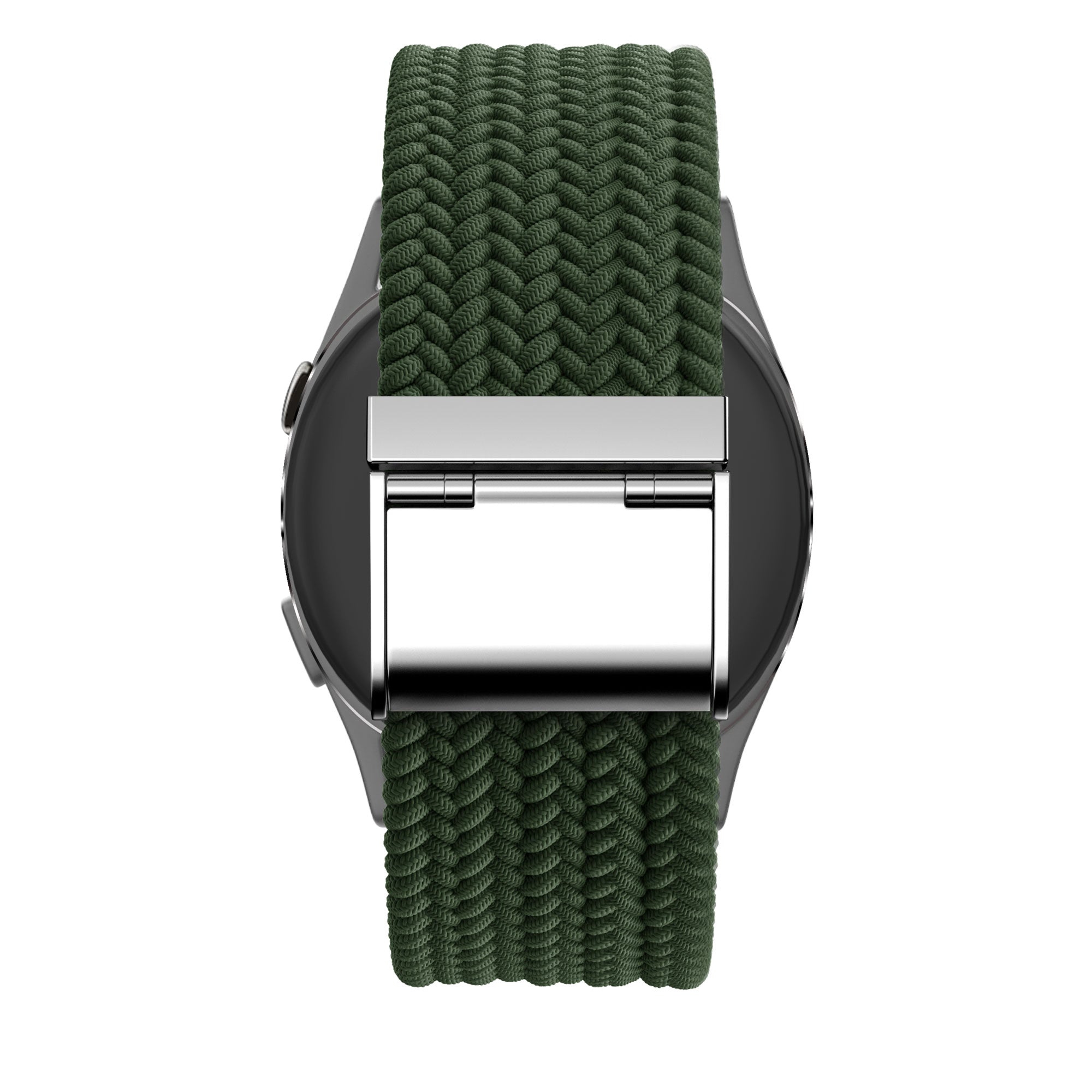 Bandz Garmin Bounce 2 Woven Nylon Strap (Olive Green)