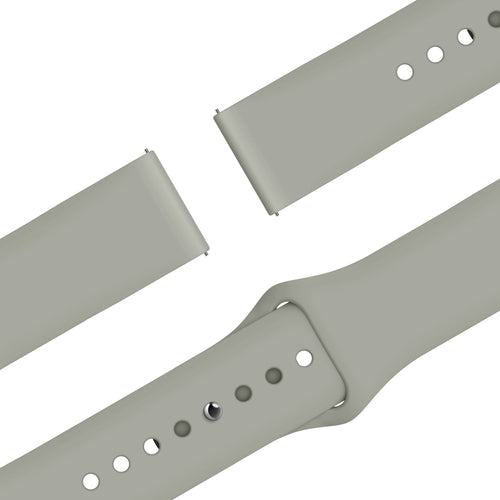 Bandz Amazfit Balance 2 sport band 'Easy fit' (lichtgrijs)