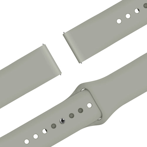 Bandz Samsung Galaxy Watch 7 - 44mm Sport Strap 'Easy Fit' (Light Grey)