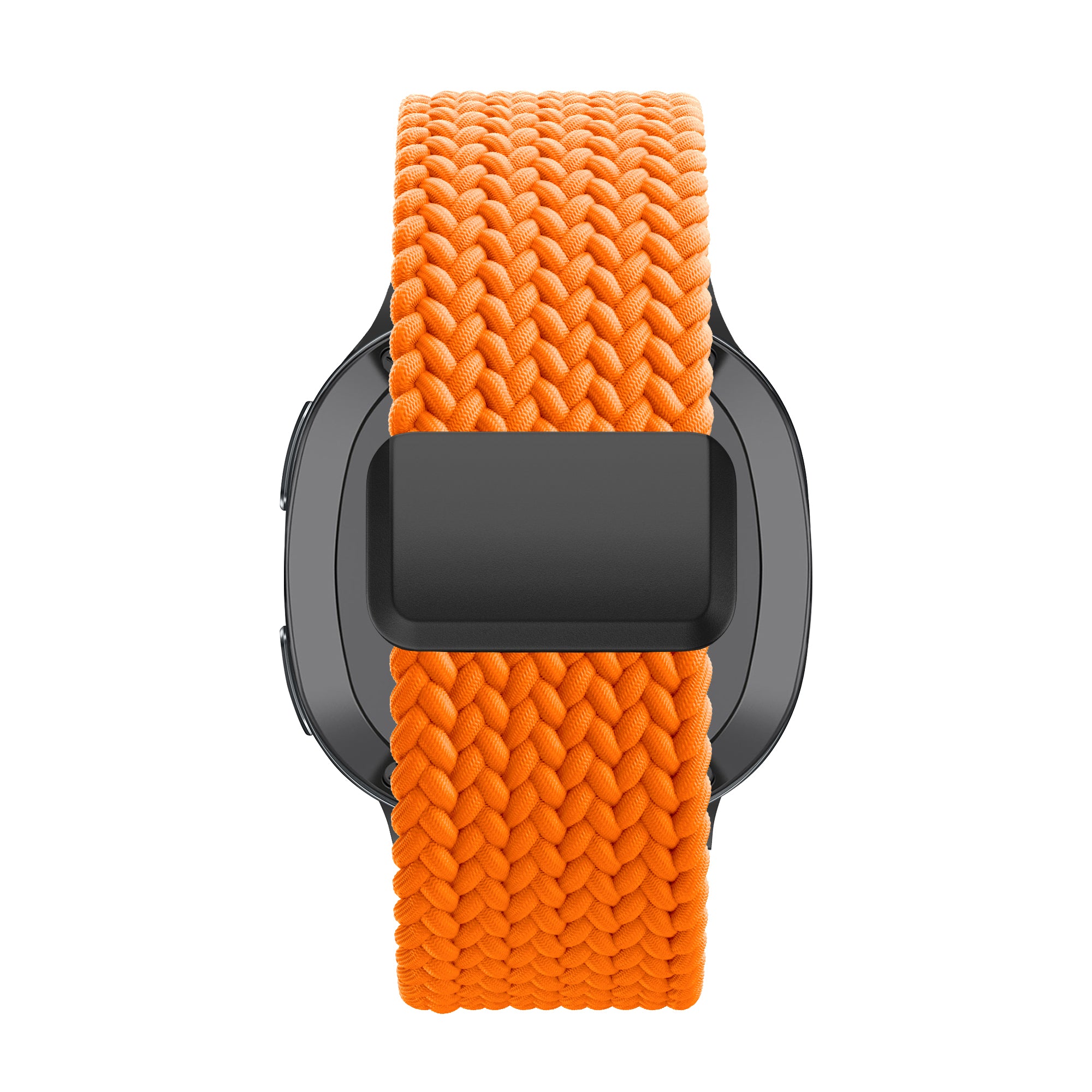 Bandz Samsung Galaxy Watch 8 - 40mm magnetisch geweven bandje (oranje)