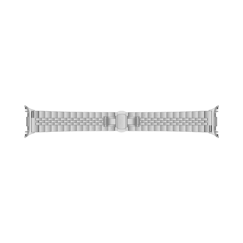 Samsung Galaxy Watch 8 - 44mm Jubilee stalen band (zilver)