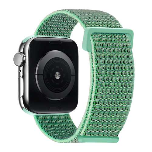xoxo Wildhearts Apple Watch nylon  bandje (mintgroen)