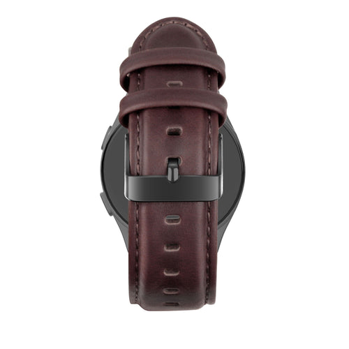 Bandz Suunto Vertical 2 lederen band 'Classic' (donkerbruin)