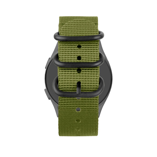 Bandz Polar Vantage M3 nylon band met gesp (groen)