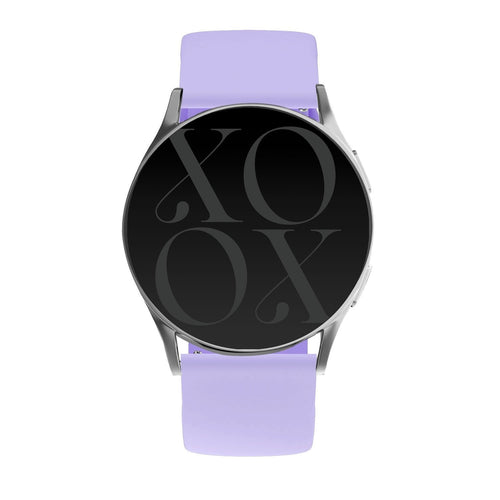 xoxo Wildhearts Samsung Galaxy Watch 4 44mm siliconen bandje (paars)