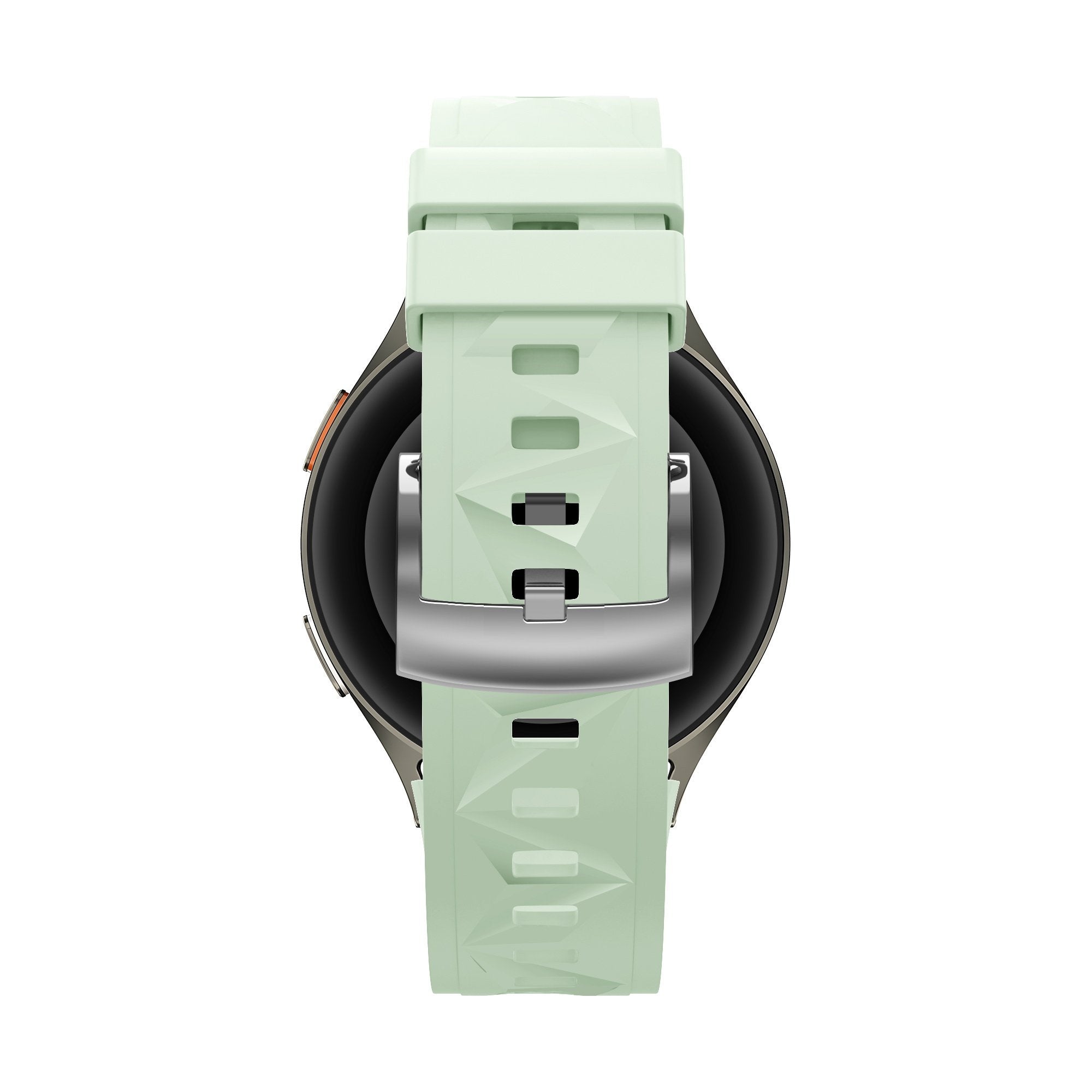 Bandz Fossil Gen 6 - 42mm siliconen band 'Easy fit' (lichtgroen)