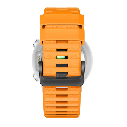 Bandz Garmin Descent MK2(i) siliconen band met gesp (oranje)