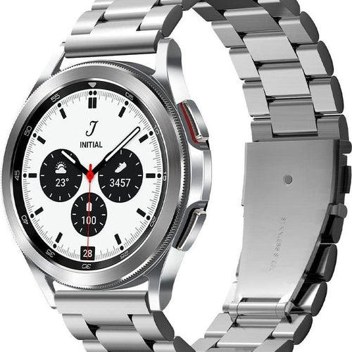 Spigen Samsung Galaxy Watch 5 44mm stalen bandje (zilver)