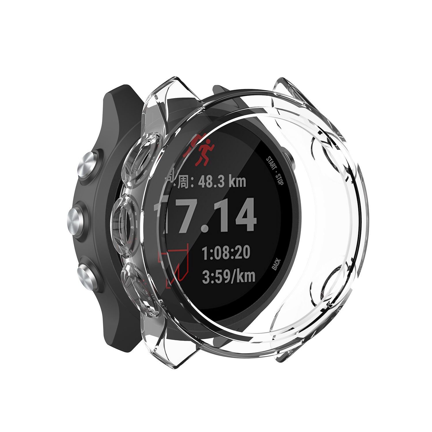 Garmin Forerunner 645 TPU case (transparant)