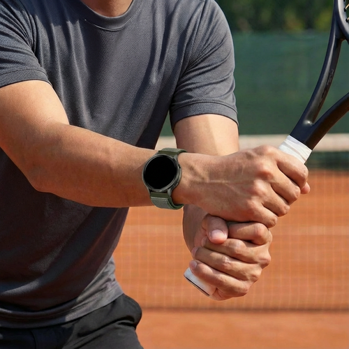 Bandz Garmin Approach S42 nylon loop band (olijfgroen)