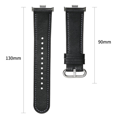 Xiaomi Smart Band 8 Pro leren bandje (zwart)
