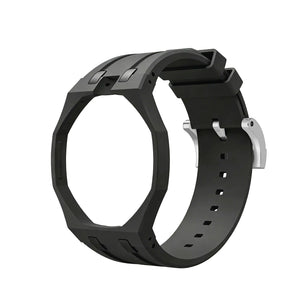Swatch Royal Pop Siliconen band - 12 uur (zwart)