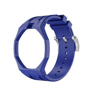 Swatch Royal Pop Silicone Strap - 12 O'Clock (Dark Blue)