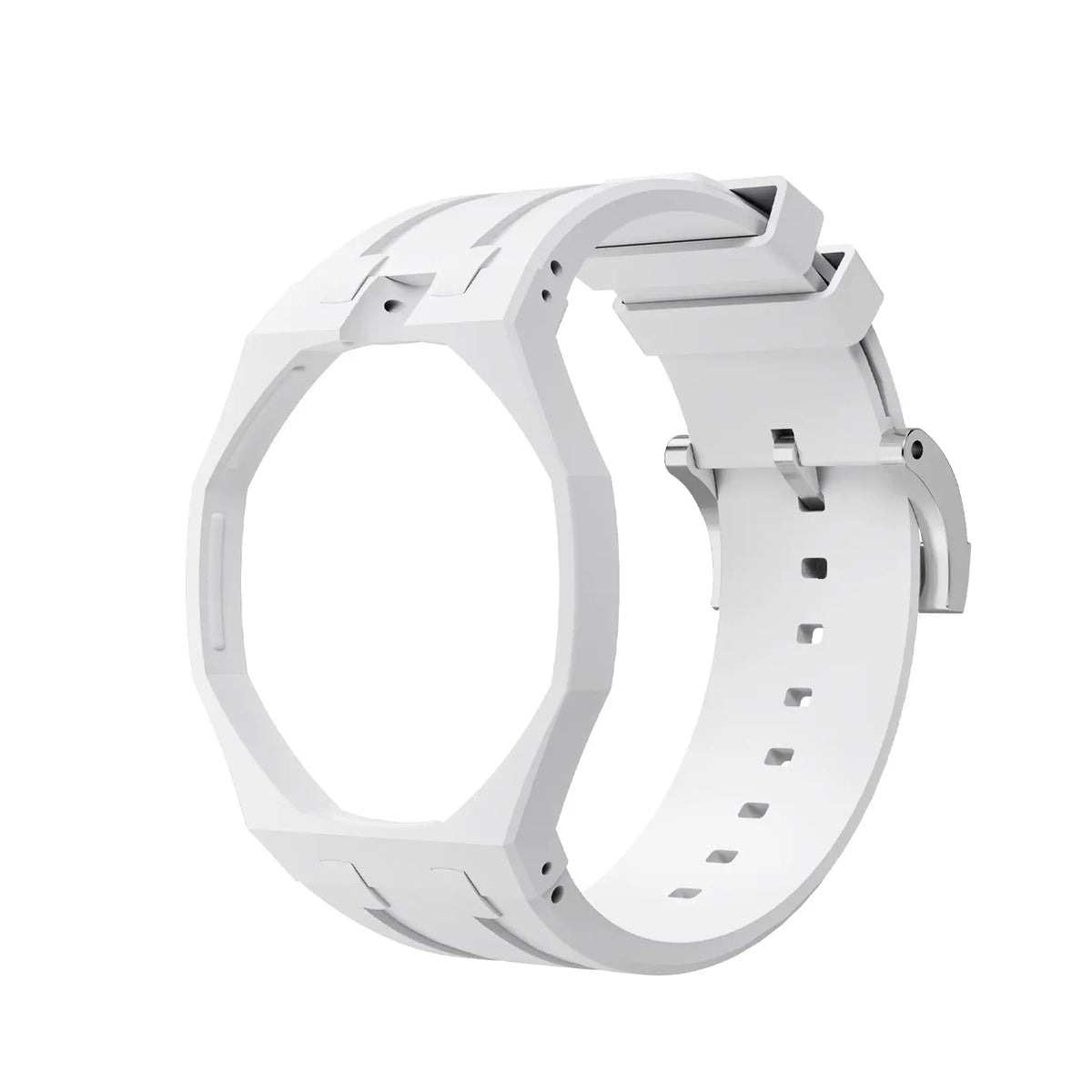 Swatch Royal Pop Siliconen band - 12 uur (wit)
