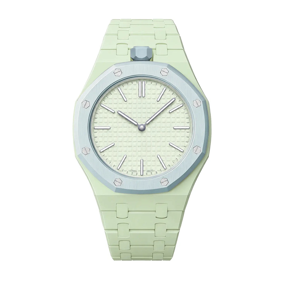 Swatch Royal Pop Bioceramische band - 12 uur (lime)