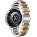 Polar Unite stalen resin band (zilver/bruin)