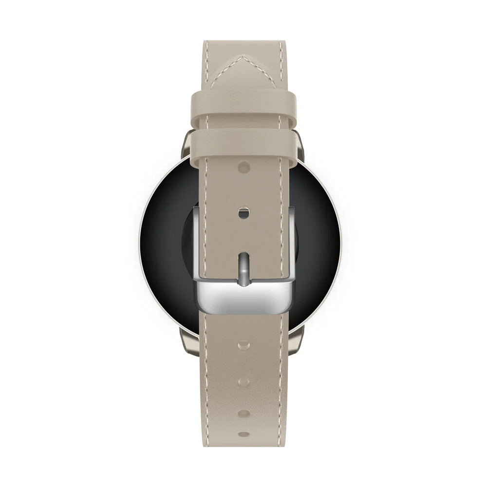 Leren horlogeband 14mm - universeel - beige