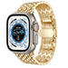 Apple Watch Ultra stalen draak band (goud)