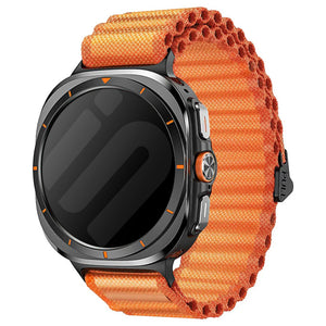 Samsung Galaxy Watch Ultra outdoor nylon bandje (oranje)
