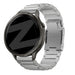 Bandz Garmin Forerunner 265s titanium schakel band (zilver)