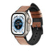 Apple Watch Ultra leren hybrid gesp bandje (bruin)