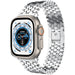 Apple Watch Ultra stalen vis band (zilver)