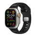 Apple Watch Premium Outdoor Silicone Strap (Black/Black)