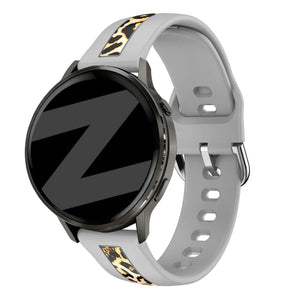Bandz Xiaomi Amazfit GTS Dual Leopard Strap (Light Grey)