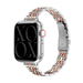 xoxo Wildhearts Apple Watch stalen bandje 'slim' (zilver/rosé goud)