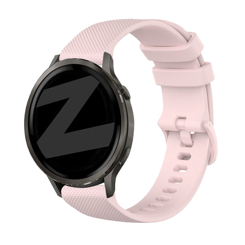 Bandz Garmin Vivoactive 3 siliconen band 'Premium' (roze)