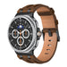 Samsung Galaxy Watch 8 - 40mm solide lederen band (donkerbruin)